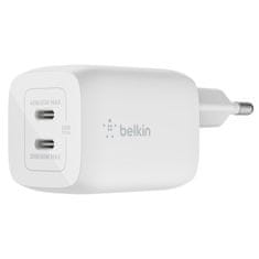 Belkin BoostCharge Duální USB-C nabíječka 65W s USB-C kabelem