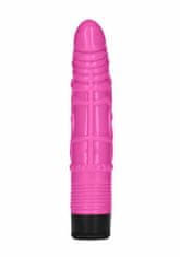 Shots Toys Shots 8 Inch Slight Realistic Dildo Vibe Pink vibrátor