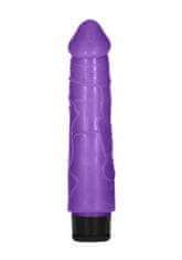 Shots Toys Shots 8 Inch Thick Realistic Dildo Vibe Purple vibrátor