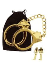 taboom Taboom Gold platen BDSM handcuffs pouta na ruce