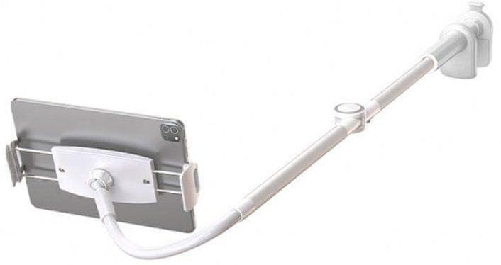 Levně BASEUS Otočný držák Otaku Lazy Holder Pro, stříbrný LUZQ000012