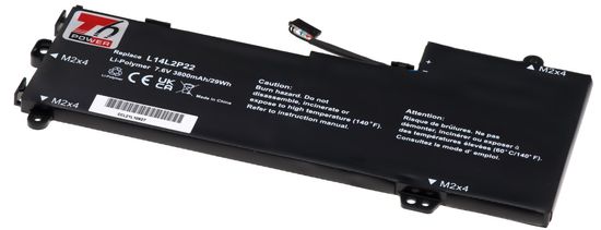 T6 power Baterie Lenovo E31-70, E31-80, IdeaPad 510S-13IKB serie, 3800mAh, 29Wh, 2cell, Li-pol