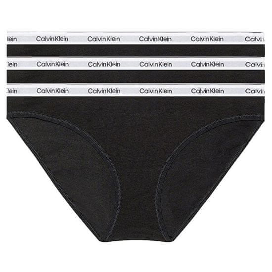 Calvin Klein 3 PACK - dámské kalhotky Bikini PLUS SIZE QD5207E-UB1-plus-size