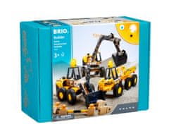 Brio Builder - stavební vozidla Volvo, 3 stroje