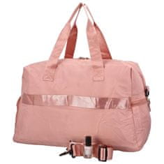Delami Prostorná dámská cestovní taška Sáre, růžová