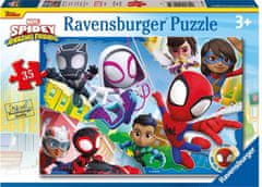 Ravensburger Puzzle Spidey a jeho úžasní přátelé 35 dílků