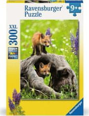 Ravensburger Puzzle Zvědavé lišky XXL 300 dílků