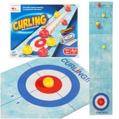 WOWO LUCRUM GAMES Stolní Arkádová Hra Curling pro Děti 4+ let