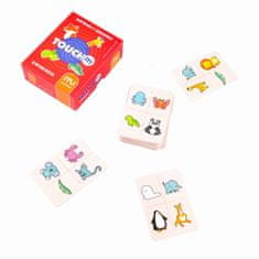WOWO MUDUKO Touch it! Interaktivní Vzdělávací Karetní Hra pro Děti - Zvířata, 5+ let