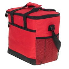 WOWO Červená termo taška na jídlo 16L - Izolační taška pro oběd, snídani, piknik či pláž