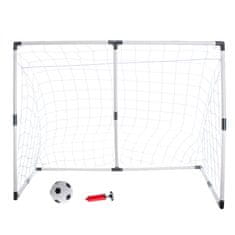 WOWO Dětská fotbalová branka 2v1, rozměry 143x110x70cm - ideální pro trénink doma