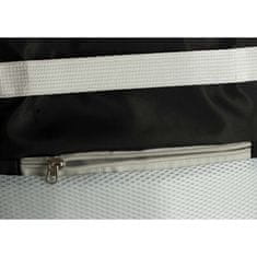 WOWO Voděodolný Cestovní Batoh s USB Kabelem, 45x16x28cm, Černý - Ideální pro Letecké Cesty