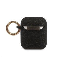 Guess  Silikonové Pouzdro pro Airpods 1/2 Black