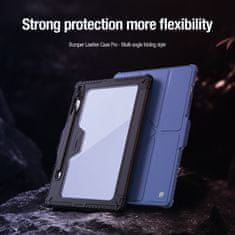 Nillkin  Bumper PRO Protective Stand Case Multi-angle pro Samsung Galaxy Tab S9+ Sapphire Blue