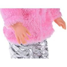 JOKOMISIADA Rozkošná panenka v zimním oblečení, 38cm