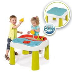 Smoby SMOBY Water Table 2-v-1 Water and Sand Play Table Sandbox