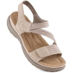 Rieker Pohodlné sandály na suchý zip s gumičkami velikost 39