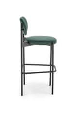 Halmar Barová židle H108 tmavě zelená