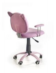 Halmar Dětská židle Kami růžová