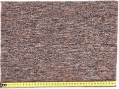 Spoltex AKCE: 80x540 cm Metrážový koberec Artik / 835 hnědý (Rozměr metrážního produktu Bez obšití)