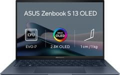 ASUS Zenbook S 13 OLED (UX5304), modrá (UX5304MA-OLED040W)