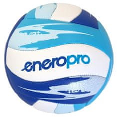 Volejbalový míč ENERO WAVE SOFT vel. 5, modrý-bílý D-450