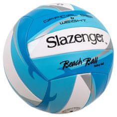 Volejbalový míč SLAZENGER vel. 4, modrý-bílý D-451
