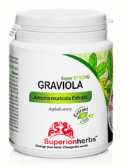 Superionherbs Graviola, čistý extrakt z listů