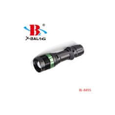 Svítilna Bailong BL-8455, LED typu CREE XPE + výstražná násada E-062