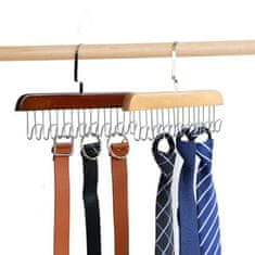 HOME & MARKER® Věšák na podprsenky a kravaty s 8 háčky (2ks) | OCTAHANGER