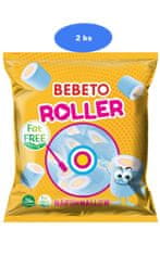 Bebeto  pěnové želé Marshmallow Roller 60g (2 ks)