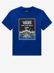 Vans Modré klučičí tričko VANS Print Box 2.0 146-164