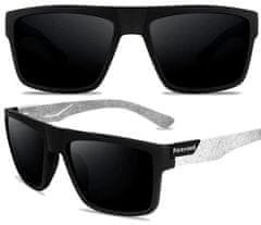 Camerazar Pánské polarizační sluneční brýle, UV 400 ochrana, kovové panty, polykarbonátová čočka