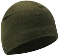 Camerazar Pánská fleecová zimní čepice, zelená, univerzální velikost, 100% polyester
