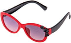 Camerazar Dětské sluneční brýle pro dívky model A3, UV400 filtr, šířka mezi panty 12 cm, šířka čoček 4.8 cm