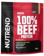 Nutrend 100% Beef Protein 900 g, čokoláda-lískový ořech