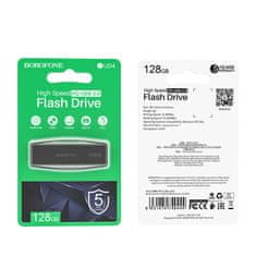 Borofone Flash disk BUD4 USB 3.0 128GB černý 109074