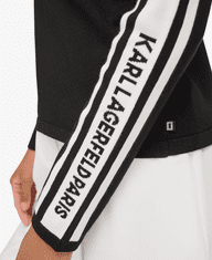 Karl Lagerfeld Dámský svetr Striped černý XS