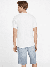 Guess Pánské tričko Eco Rodger bílé XL