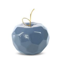 Eurofirany Dekorativní figurka APEL 13x13 Eurofirany jablko tmavě modrá