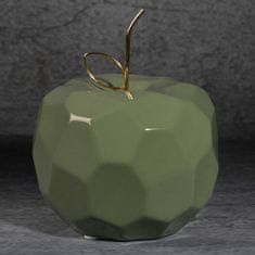 Eurofirany Dekorativní figurka APEL 16x16 Eurofirany jablko zelená