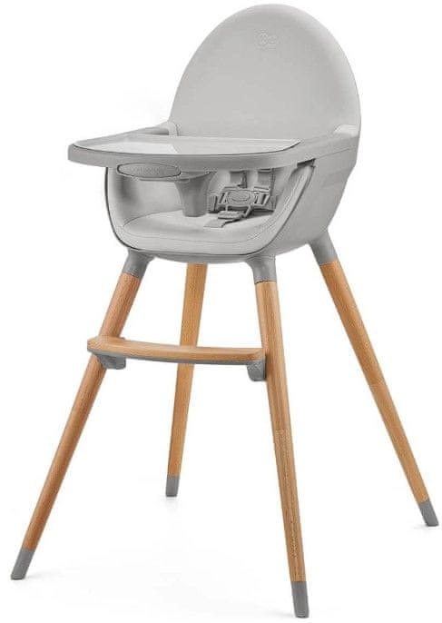 Levně Kinderkraft Jidelní židle FINI 2 grey