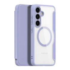 Dux Ducis Knížkové pouzdro na Samsung Galaxy S24 5G DUX DUCIS Skin X Pro MagSafe Purple