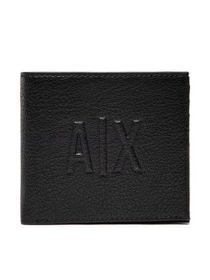 Armani Exchange Velká pánská peněženka AX černá Armani Exchange