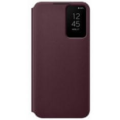 Samsung EF-ZS906CEE Clear View Cover pro Galaxy S22+ Burgundy