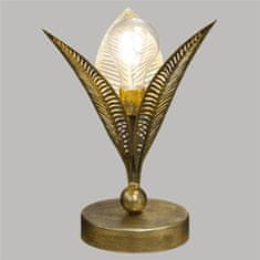 Dekorstyle Dekorativní LED stolní lampa Leaf 24,5 cm