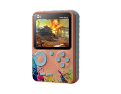 Leventi Kapesní herní konzole G5 Retro video-500 her-růžová