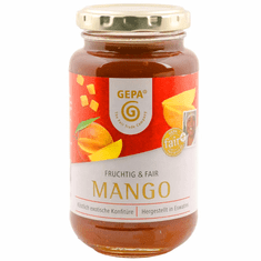 Gepa Fairtrade marmeláda lahodné mango 340g