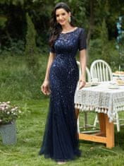 Ever Pretty dámské šaty EP7707-4 modrá