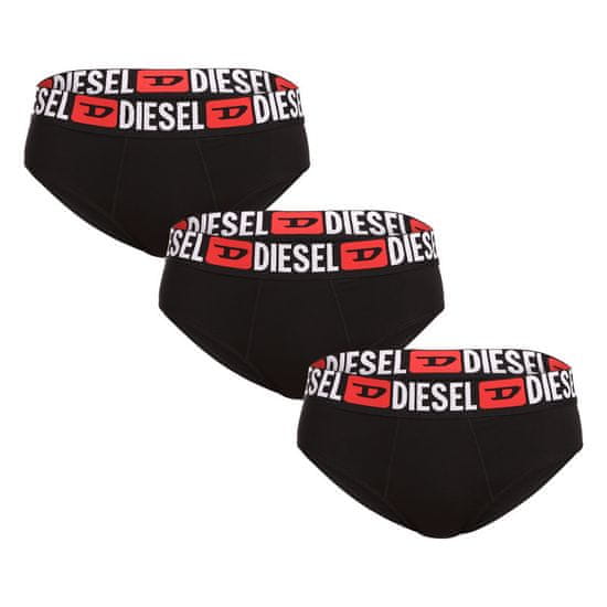 Diesel 3PACK dámské kalhotky černé (A13124-0NJAP-E4101)